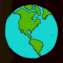 Planeta na prsu - Amerika