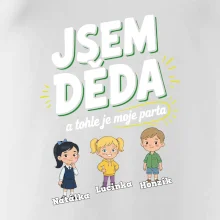 Děda a jeho parta (obrázky a jména vnuků)