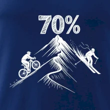Narozeniny cyklista a lyžař 70