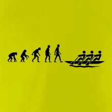 Evoluce veslování 3 lidi