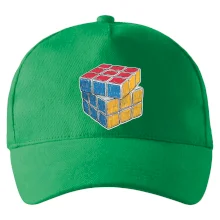 Rubikova kostka kreslená