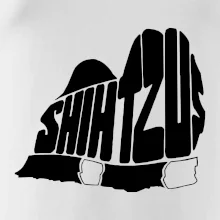 Shih-tzu - nápis v těle