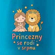 Dětský obrázek - princezny se rodí v srpnu