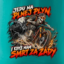 Kostlivec na horském kole ujíždí smrti