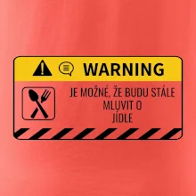 Warning mluvení - Jídlo
