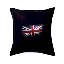 Britská vlajka okousaná