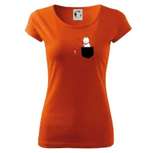 Kočka s rybou v kapse