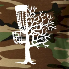 Disc golf pozor strom