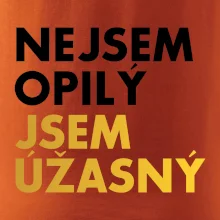 Nejsem opilý jsem úžasný