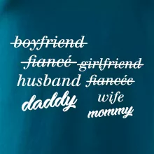 Partnerské triko nastávající rodiče