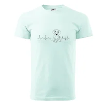 EKG křivka jezevčík