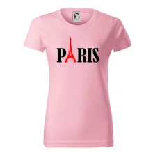 Paris nápis Eiffelova věž