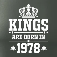 Kings are born in 1978