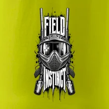Černobílá maska field instinct paintball