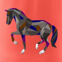 Kůň geometrie barevný