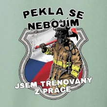 Hasič jsem trénovaný z práce