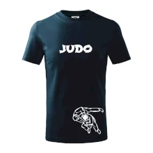 Judo nápis + postavy