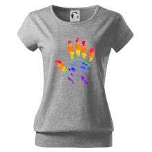 LGBT hand print