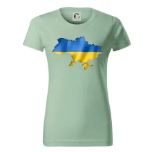 Ukrajina vlajka mapa Ukrajina vlajka mapa