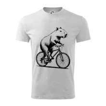 Kapybara na kole černá