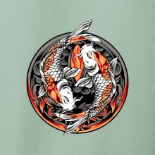 Yin & Yang Koi kapr - oranžový