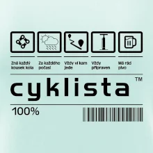 Čárový kód - Cyklista