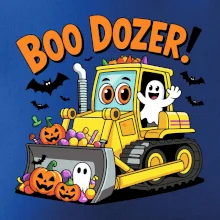 Halloweenský boo dozer