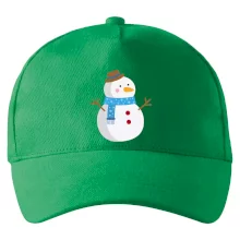 Sněhulák se šálou