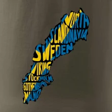 Mapy - názvy měst - Švédsko