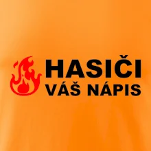 Hasiči (oheň, název sboru - vlastní nápis)