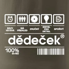 Čárový kód dědeček