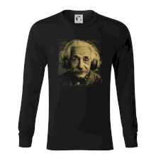 Albert se sluchátky Albert se sluchátky