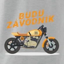 Budu závodník  žlutý cafe racer