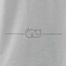 Kočka linka kreslená