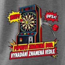 Pípnutí znamená bod. Vynadání znamená vedle