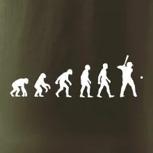 Evoluce baseball pálkař nápřah + míček