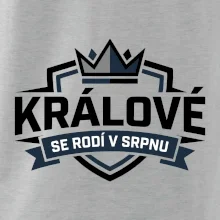 Erb a koruna - králové se rodí v srpnu