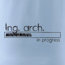 In progress  titul Ing. arch. inženýr architekt / inženýrka architektka