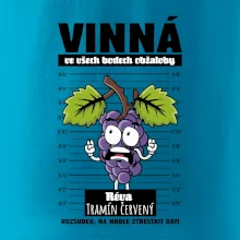 Vinná réva odsouzena Tramín červený