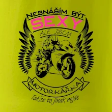 Nesnáším být sexy - motorkářka (motorka)