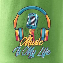 Music is my life sluchátka