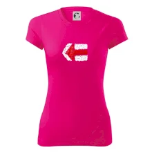 Párová turistická značka  červená