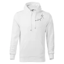 Mikina miluju tě s datumem na rukávu