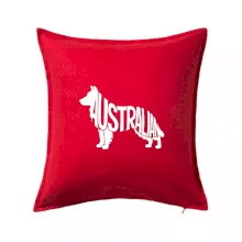 Australský Ovčák - nápis v těle