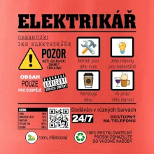 Profese - informace o produktu - elektrikář