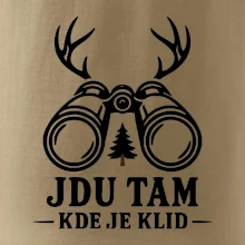 Jdu tam kde je klid dalekohled a paroží