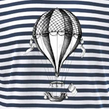 Horkovzdušný balón  kreslený