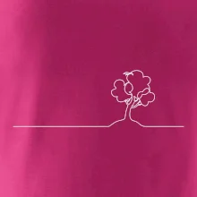 Strom s ptáčkem linka