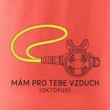 Mám pro tebe vzduch záložní regulátor se žlutou hadicí