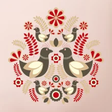 Folklór - hnědí ptáčci